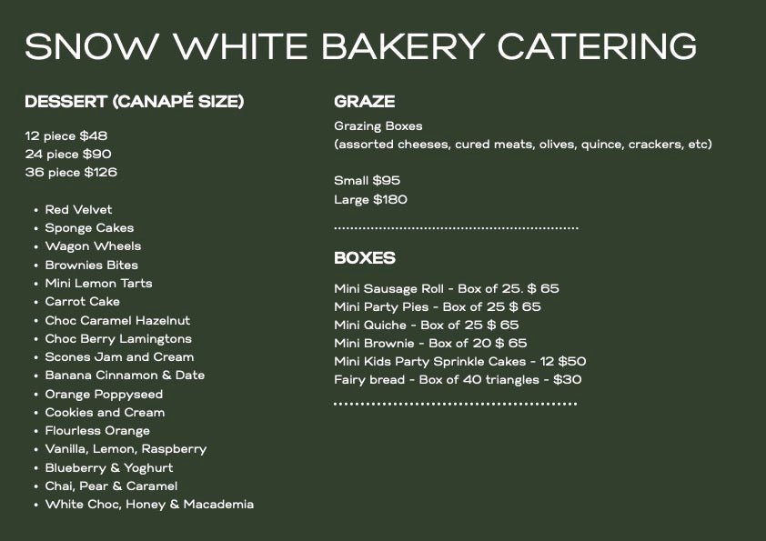 Catering Menu 2